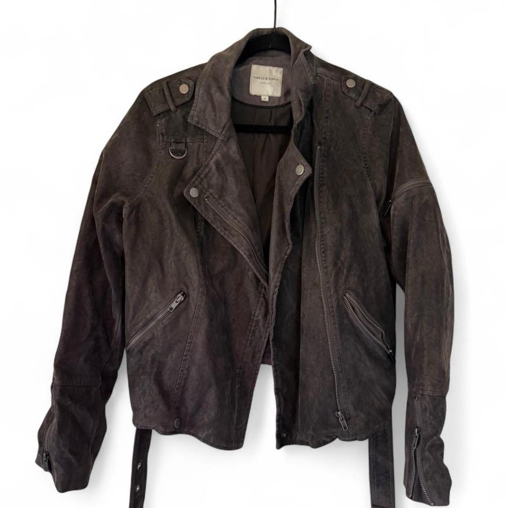 Thread & Supply Dark Gray Jacket